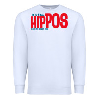 White the hippos - heads are gonna roll Premium Sweatshirt - linhVisuals