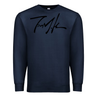 Navy Kendrick lamar sign black Premium Sweatshirt - linhVisuals