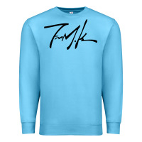Ocean Blue Kendrick lamar sign black Premium Sweatshirt - linhVisuals