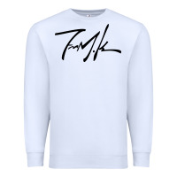 White Kendrick lamar sign black Premium Sweatshirt - linhVisuals