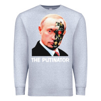 Heather Grey official the putinator Premium Sweatshirt - linhVisuals