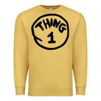 Antique Gold thing 1 thing 2 buddies lover Premium Sweatshirt - linhVisuals