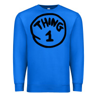 True Royal thing 1 thing 2 buddies lover Premium Sweatshirt - linhVisuals