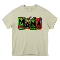 Mossy Christmas mama Heavy Core Tee - Jasminsmagicworld