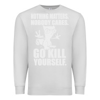 Dove Grey kill yourself classic foamy the squirrel Premium Sweatshirt - linhVisuals