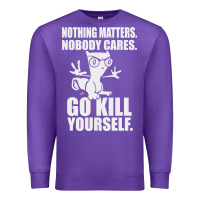 Purple kill yourself classic foamy the squirrel Premium Sweatshirt - linhVisuals