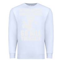 White kill yourself classic foamy the squirrel Premium Sweatshirt - linhVisuals