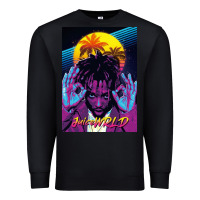Black concert wrld Premium Sweatshirt - linhVisuals