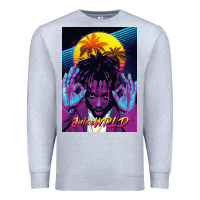 Heather Grey concert wrld Premium Sweatshirt - linhVisuals