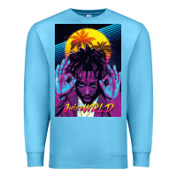 Ocean Blue concert wrld Premium Sweatshirt - linhVisuals