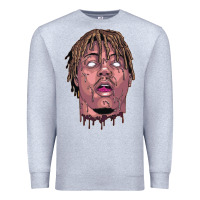 Heather Grey art of juice rap Premium Sweatshirt - linhVisuals