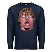 Navy art of juice rap Premium Sweatshirt - linhVisuals