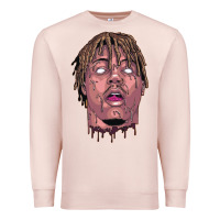 Pale Pink art of juice rap Premium Sweatshirt - linhVisuals