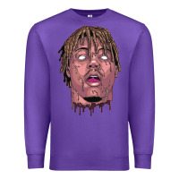 Purple art of juice rap Premium Sweatshirt - linhVisuals
