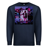 Navy juice album music Premium Sweatshirt - linhVisuals