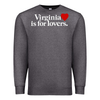 Charcoal Heather VIRGINIA IS FOR LOVERS Premium Sweatshirt - linhVisuals