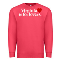 Cardinal VIRGINIA IS FOR LOVERS Premium Sweatshirt - linhVisuals