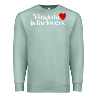 Seafoam VIRGINIA IS FOR LOVERS Premium Sweatshirt - linhVisuals