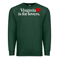 Sports Green VIRGINIA IS FOR LOVERS Premium Sweatshirt - linhVisuals