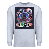 Heather Grey wrld legend of music rap Premium Sweatshirt - linhVisuals