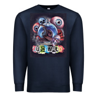 Navy wrld legend of music rap Premium Sweatshirt - linhVisuals