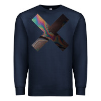 Navy the xx Premium Sweatshirt - linhVisuals