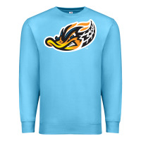 Ocean Blue akron-rubber-ducks Premium Sweatshirt - linhVisuals