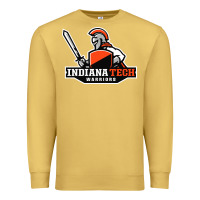 Antique Gold indiana institute of technology warrior Premium Sweatshirt - linhVisuals