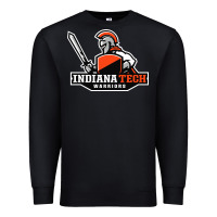 Black indiana institute of technology warrior Premium Sweatshirt - linhVisuals