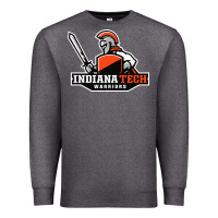 Charcoal Heather indiana institute of technology warrior Premium Sweatshirt - linhVisuals