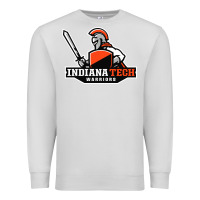 Dove Grey indiana institute of technology warrior Premium Sweatshirt - linhVisuals