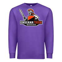 Purple indiana institute of technology warrior Premium Sweatshirt - linhVisuals