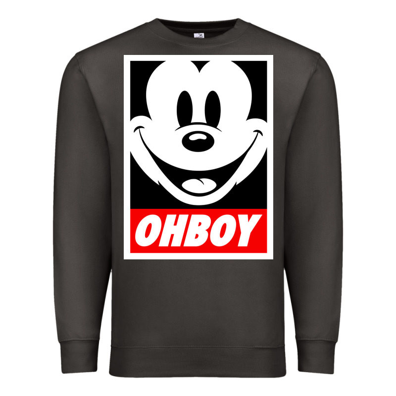 Ohboy Premium Sweatshirt by linhVisuals | Teevron