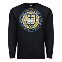 Black university dame Premium Sweatshirt - linhVisuals