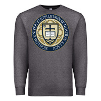 Charcoal Heather university dame Premium Sweatshirt - linhVisuals