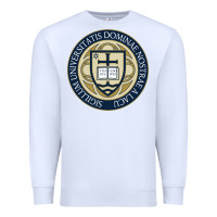 White university dame Premium Sweatshirt - linhVisuals