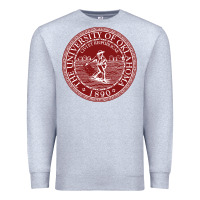 Heather Grey university oklahoma Premium Sweatshirt - linhVisuals