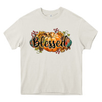 Cream blessed Heavy Core Tee - CowGirlArtShop