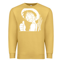 Antique Gold luffy one piece Premium Sweatshirt - linhVisuals