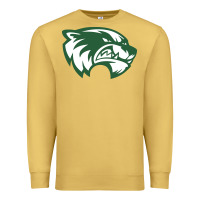 Antique Gold utah valley wolverines Premium Sweatshirt - linhVisuals