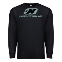 Black Nautique Boats Premium Sweatshirt - linhVisuals