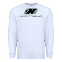 White Nautique Boats Premium Sweatshirt - linhVisuals