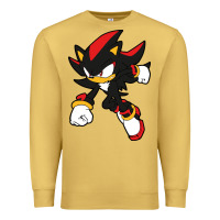 Antique Gold shadow the hedgehog Premium Sweatshirt - linhVisuals