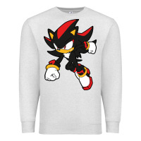 Oatmeal Heather shadow the hedgehog Premium Sweatshirt - linhVisuals
