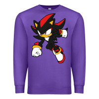 Purple shadow the hedgehog Premium Sweatshirt - linhVisuals
