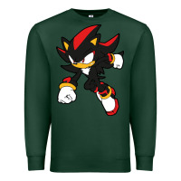 Sports Green shadow the hedgehog Premium Sweatshirt - linhVisuals