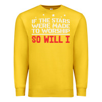 Lemon if the stars were to worship so will i Premium Sweatshirt - linhVisuals