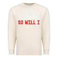 Sandshell if the stars were to worship so will i Premium Sweatshirt - linhVisuals