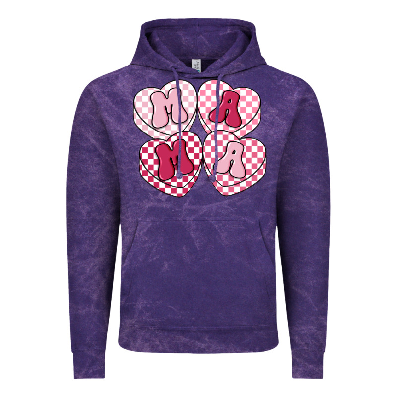Mama Candy Hearts Vintage Hoodie by LillyAllenDesigns | Teevron