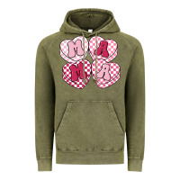 Vintage Olive mama candy hearts Vintage Hoodie - LillyAllenDesigns